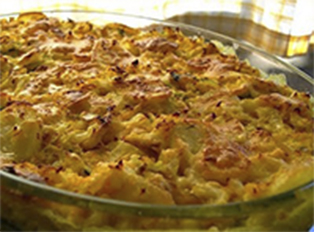 Batatas Gratinadas com Café