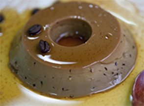 Pudim de Café com Calda Caramelizada